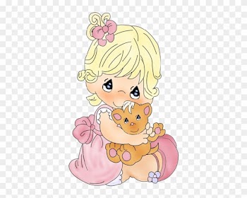 Funny - Cute Girl Baby Cartoon