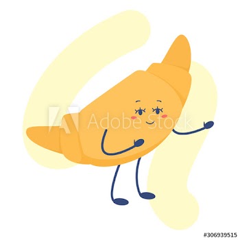 Funny fast food with cute face