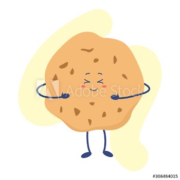 Funny fast food with cute face