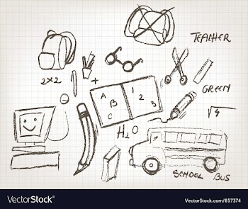 Funny hand drawn doodles vector image
