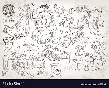 Funny hand drawn doodles vector image