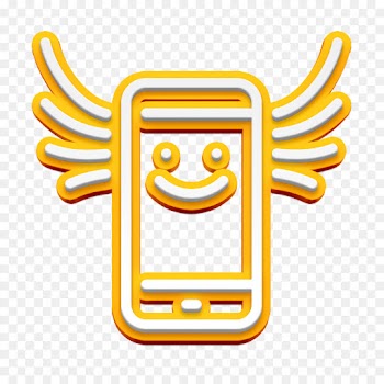 funny icon marketing icon mobile icon