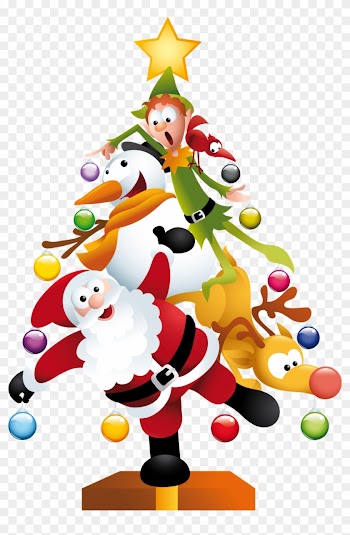Funny Merry Christmas Pictures To Draw - Fun Christmas Clip Art