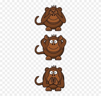 Funny Monkey Cliparts 22, - People Who Spread Rumors