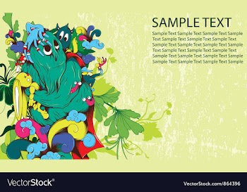 Funny monsters vector image