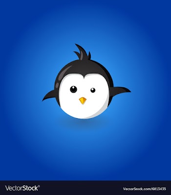 Funny Penguin vector image