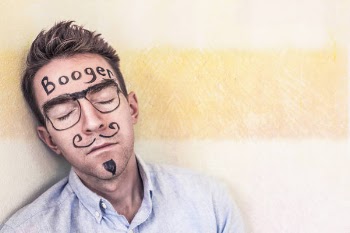 Funny Sleeping Man Free Photo 