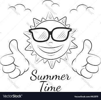  					Funny summer sun with thumb up vector image														