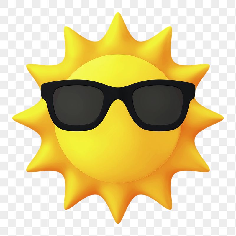 Funny sun png sticker, 3D | Free PNG - rawpixel
