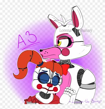 Funtime Foxy X Circus Baby By Lorena The - Funtime Foxy X Circus Baby
