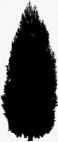 Fur Silhouette Black M -  