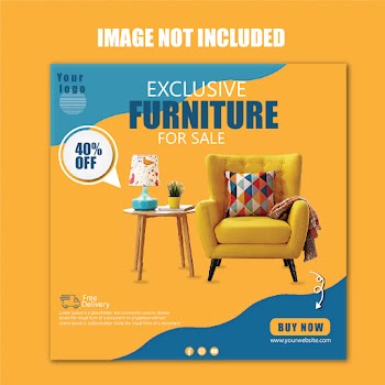 Furniture Design vector template