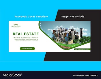 furniture facebook cover and web banner template