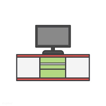 Furniture tv entertainment | Free stock vector - 113666
