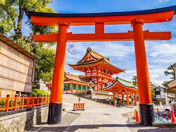 Fushimi Inari Taisha Shrine in Kyoto, Japan