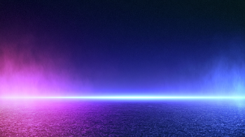 Futuristic Abstract Light Horizon