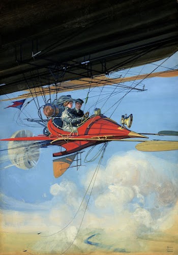 Futuristic air travel (1869-1938) aesthetic | Free Photo - rawpixel