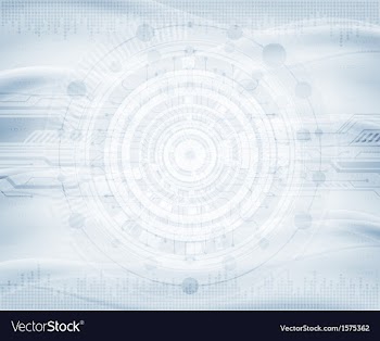 Futuristic background vector image