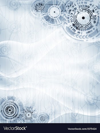Futuristic background vector image