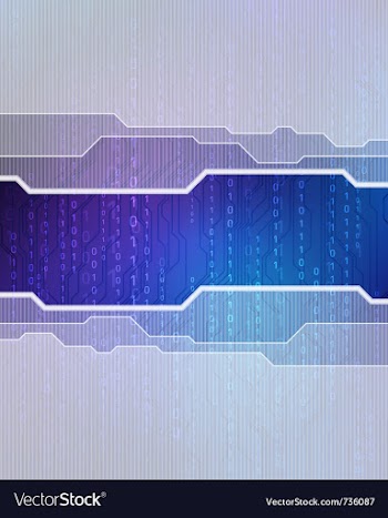Futuristic background vector image