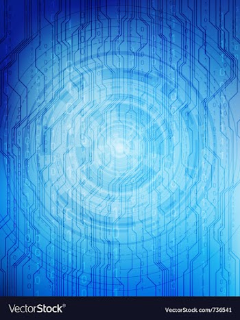 Futuristic background vector image