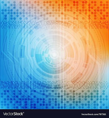 Futuristic background vector image