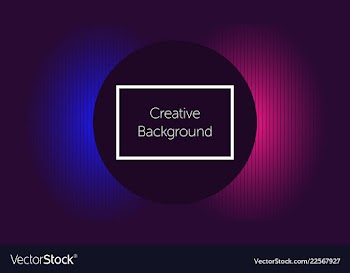 Futuristic background with circle and light vector image