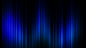 Futuristic Blue Light Waveform Abstract