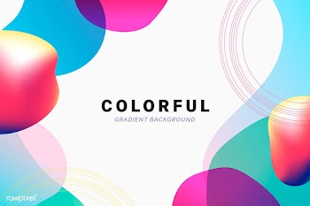 Futuristic gradient backdrop | Free stock vector - 588443