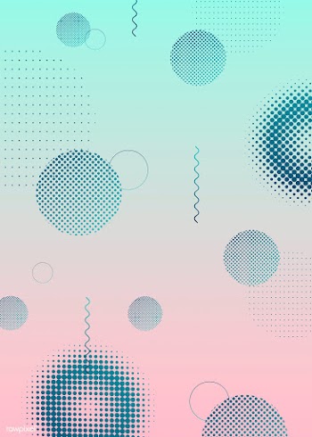Futuristic halftone design | Free stock vector - 679754