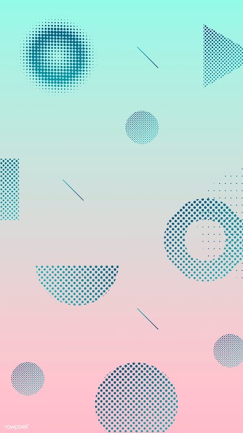 Futuristic halftone design | Free stock vector - 679766