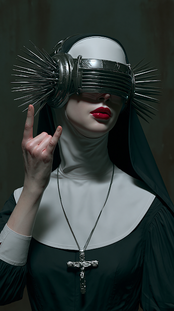 Futuristic Nun: A Rock and Roll Rebellion