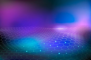 Futuristic technology concept gradient background Free Vector