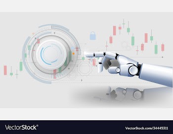 futuristichand robot security controls futuristic