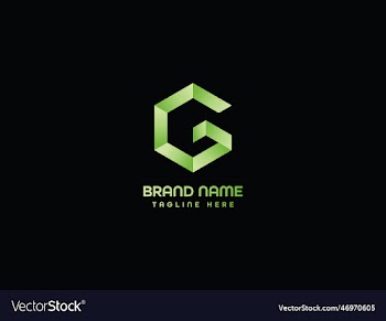 g modern letter logo