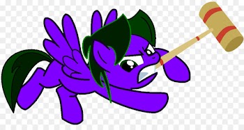 G'nort Illustration Clip art Rainbow Dash Horse - mallet 
