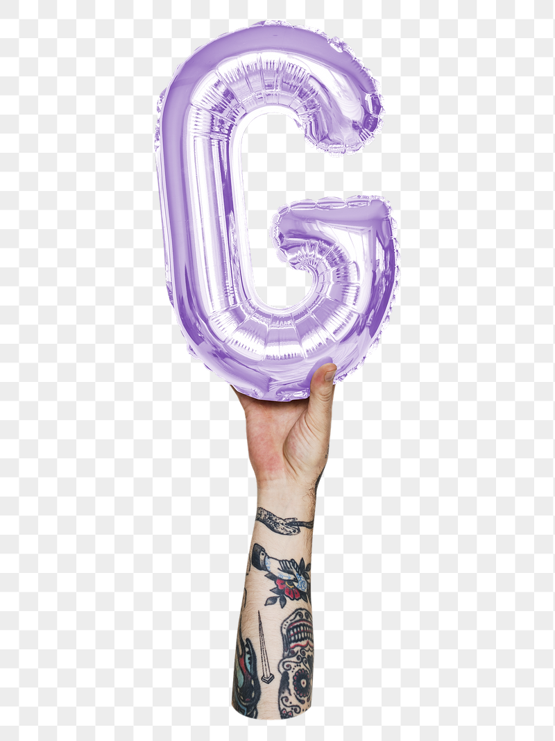 G png English alphabet, balloon | Free PNG - rawpixel