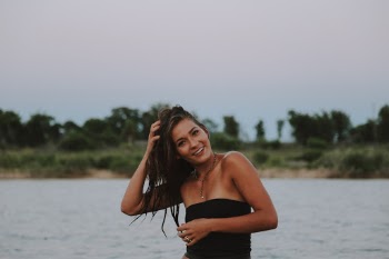 Gabie at the Lake
