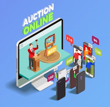 Gadgets on auction Free Vector