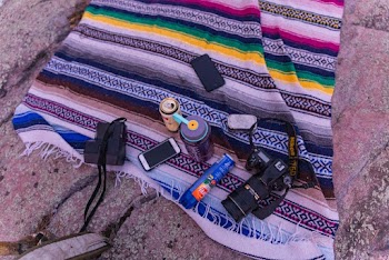 Gadgets On Mat