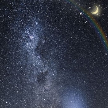 Galaxy milky way background, dark | Free Photo - rawpixel