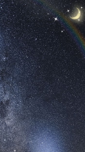 Galaxy milky way iPhone wallpaper, | Free Photo - rawpixel