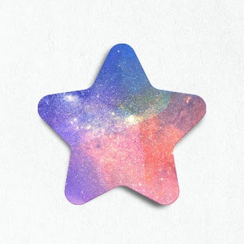 Galaxy patterned sticky note | Free  illustration - 2340625