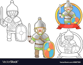 galic antique warrior