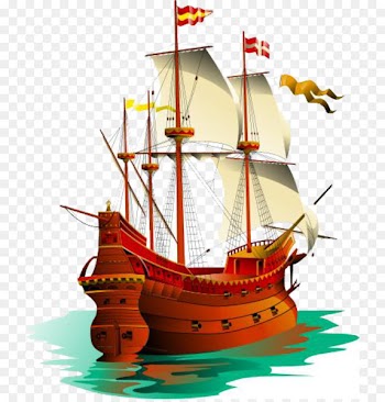 Galleon Sailing ship Piracy Clip art - Pirate Ship 
