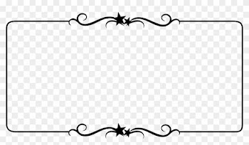Gallery For > Simple Black Corner Borders Wedding Scroll - Border Frame