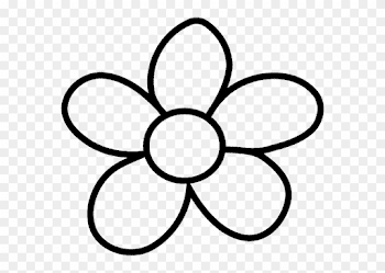 Gallery Of Clip Art Flower Black And White Clipart - Flowers ...