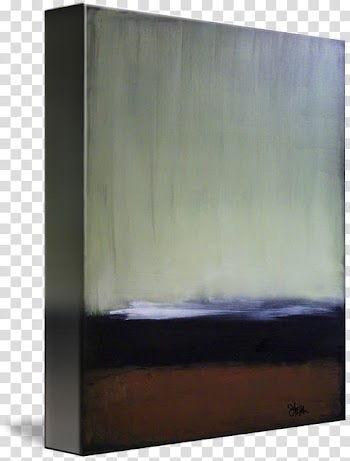 Gallery wrap Landscape painting Canvas Art, watercolor landscape transparent background PNG clipart