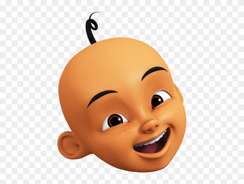 Gambar Kepala Karakter Upin Ipin Format Png - Kepala Upin Ipin Png