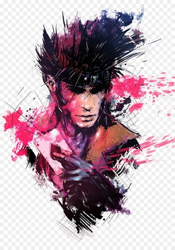 Gambit Rogue Professor X X-Men Origins: Wolverine Jim Lee - gambit 